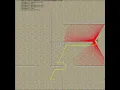 Obstacle avoidance with Bug2 algorithm