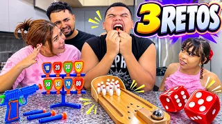 Los RETOS familiares más DIVERTIDOS del INTERNET ❤️