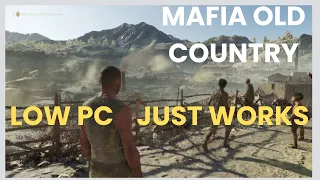 mafia old country gtx 1050 ti love the low end pc gaming