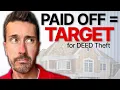 Your Home is at Risk After Paying Off Your Mortgage Unless you Do this ASAP