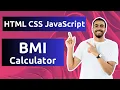 Build a Modern BMI Calculator with HTML CSS JavaScript Step-by-Step Tutorial