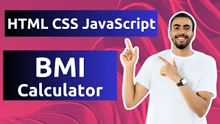 Build a Modern BMI Calculator with HTML CSS JavaScript Step-by-Step Tutorial