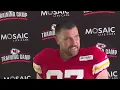 Chiefs Travis Kelce jokingly mimics Patrick Mahomes voice praises his leadership