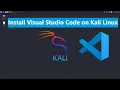 How to install Visual Studio Code on Kali Linux 2025