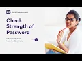 Advanced Python Interview Question Check Strength of Password Perfect eLearning