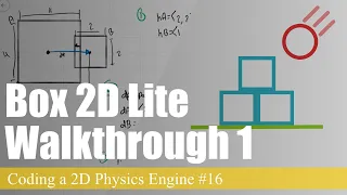 Box2D Lite Walkthrough Part 1 Coding a 2D Physics Engine in Java