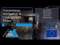 Autonomous Navigation in Underground Mines