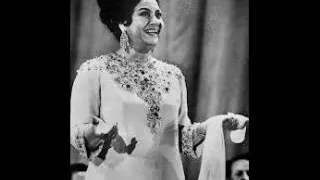 أم كلثوم ولد الهدى مقطع نادر من حفل بحديقة الأزبكية 1955م 