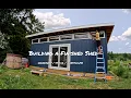 One Man Shed Build - Backyard Studio Home Office Guesthouse