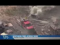 Fires across Texas