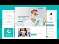 Complete Responsive Dentist Website Design Using HTML - CSS