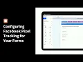 Configuring Facebook Pixel Tracking for Your Forms