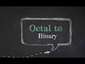 Octal to Binary Malayalam