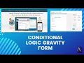 Conditional logic gravity form University Admission form Gravity form bangla tutorial