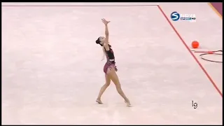 chisaki oiwa 4 all around routines world rg championships baku 2019