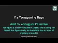 Bad Bunny - Yonaguni Lyrics English Translation - Spanish and English Dual Lyrics  - Subtitles