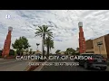 City of Carson Avalon 223rd St Sepulveda California Scenic 4K Drive