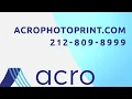 New York City Legal Printing Services - ACRO Photo Print