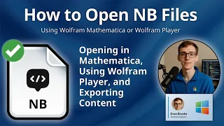 How to Open NB Files Wolfram Mathematica or Wolfram Player