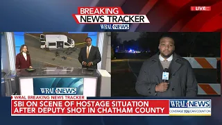 SBI on Scene Deputy shot during hostage situation in Chatham County