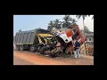 Download Lagu Accident lorry full damage in Ashok Leyland #ashokleyland #truck #kobelcoexcavators