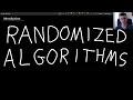 Randomized algorithms lecture - probability repeating a process