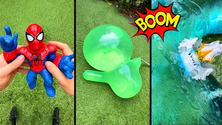 Inflating Cool Toys with Water until they BLOW UP!💧