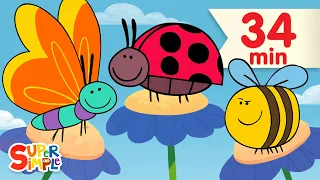 Butterfly Ladybug Bumblebee More Kids Songs Super Simple Songs 