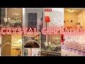 8 Acrylic Crystal Beads Designer Curtains for Devider Baramda Doors Windows for Home Decoration
