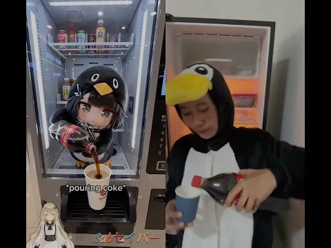 Coke machine #gugugaga #penguin #cute #arknights #arknightsendfield #endmin