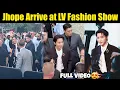 Download Lagu LIVE 🔴 Jhope Arrive at LV Fashion Show in Paris Full Video | Jhope at Fashion Show