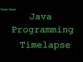 Java Programming Time Lapse Dodge The Bars