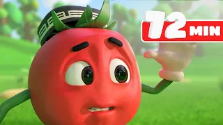 🍅 Pomidor Do'ppi | Tabiat | To'plam | Bolalar uchun multfilm