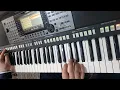 اه يا دنيا - بوسي - كاريوكي - مازن مسكوني               - Yamaha  PSR - A3000