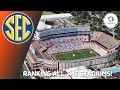 SEC Football Stadiums RANKED