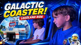 Galactic Coaster at LEGOLAND Florida! 🚀 Kids Take on the Space Ride