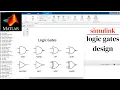 Logic Gates in MATLAB Simulink - Beginners Tutorial