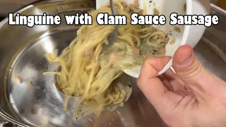 Linguine with Clam Sauce Sausage