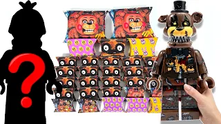 UNBOXING LEGO FNAF Blind Bags!  Unofficial Minifigures Comparison