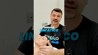 Step-by-step facial lymphatic drainage