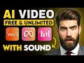 Lagu STOP Paying! Top 3 FREE \u0026 UNLIMITED AI Video Generators (With SOUND)