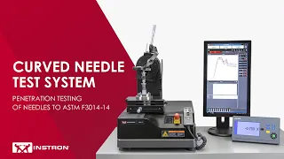 Curved Needle Test System Penetration Testing to ASTM F3014-14