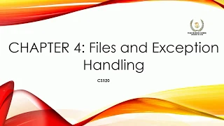 Files in Python Text and CSV files