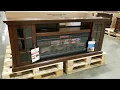 Costco Tresanti 74 Fireplace Infrared TV Console 449