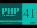 PHP Tutorials In - 41
