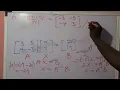 Solving Simultaneous Equation Using Matrices