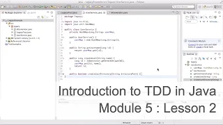 Module 5 Lesson 2 Demonstration of testing legacy code