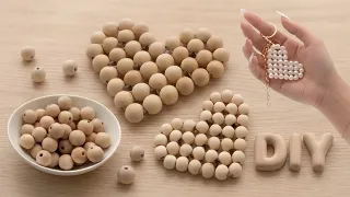How to Make Beaded Hearts ✨EASY DIY