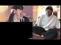 Jungkook Reacting and Singing to Like Crazy live version on Leemujin Service