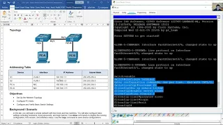 2 9 2 Lab - Basic Switch and End Device Configuration
